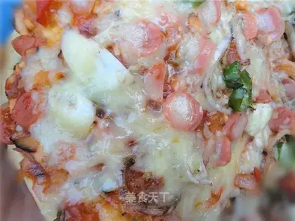 Grilled pizza