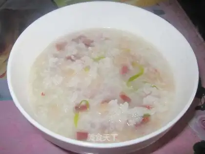 Ham elephant pudding porridge