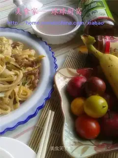 Colorful and tempting lunch