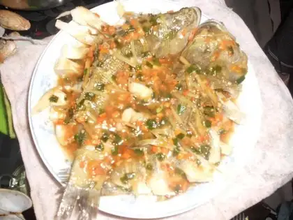 steamed fish