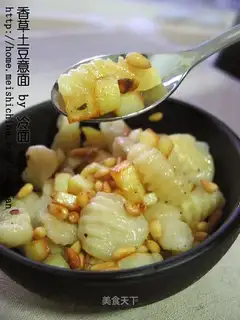 Vanilla potato pasta