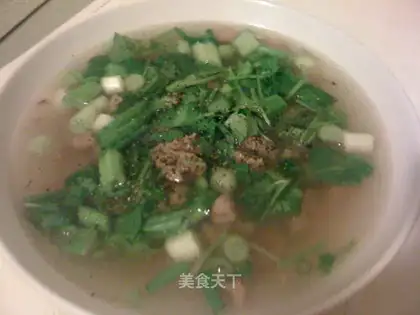 Angelica and ginger mutton soup