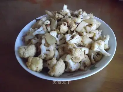 Hot and sour vegetable flowers