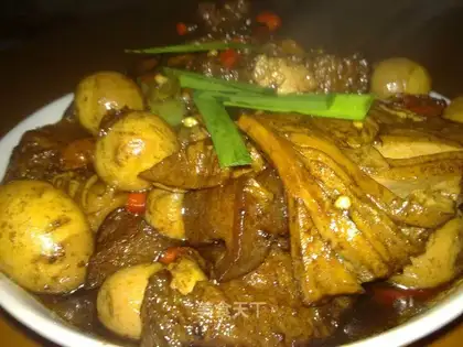 Fragrant dried pork