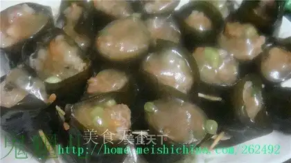 Simple kelp meat roll