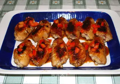 Mango chicken wings