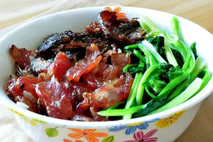Fish-flavored cured rice