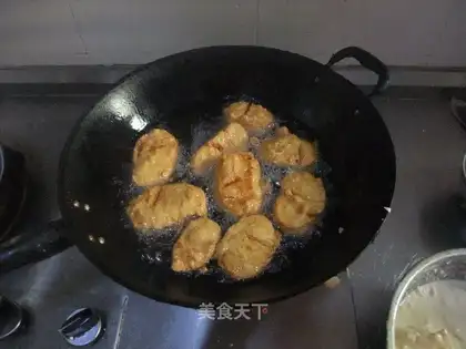 fried steamed bun slices