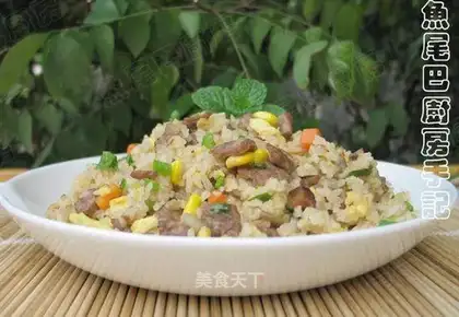 Butter beef fried rice