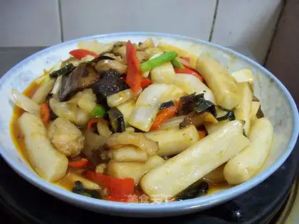 fried rice cake