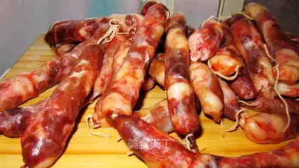 Five sausages