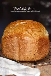 One-key black sesame toast