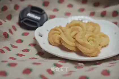 Vanilla butter cookies