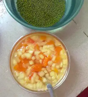 Cucumber apple sugar