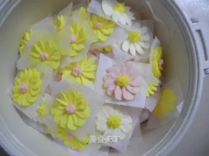 Cream cream daisies