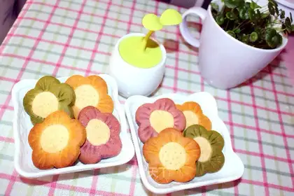 Flower cookies