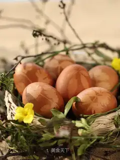 Five spicy tea eggs