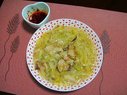 Sour pork stew