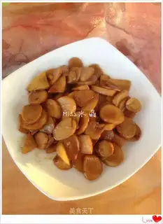 Puffing almond mushrooms