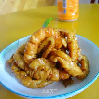 Pig intestine