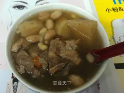 Pork spinal soup