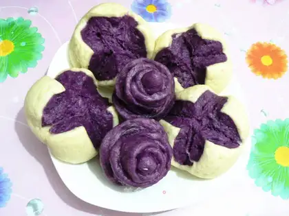 The potato roses are all over the place