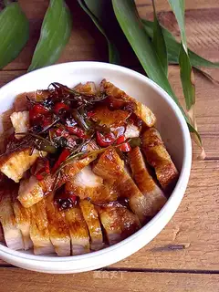 Roasted pork neck