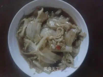 It's sour cabbage