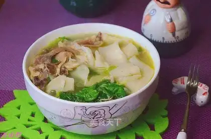 Chicken soup noodles