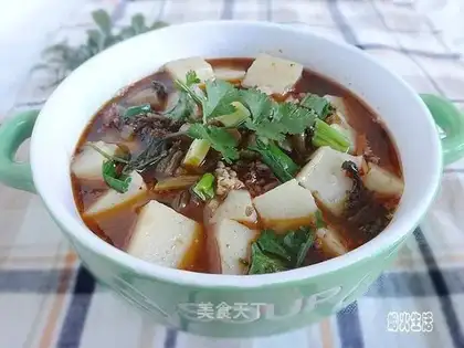 The sour sauce