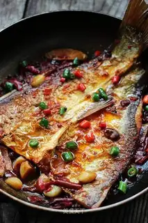 Spicy white fish