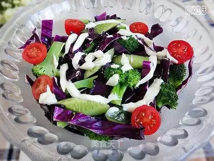 Pyro-blue salad