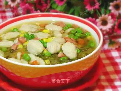 Vegetables and cat ears