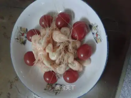 Five-flavored rice shrimp