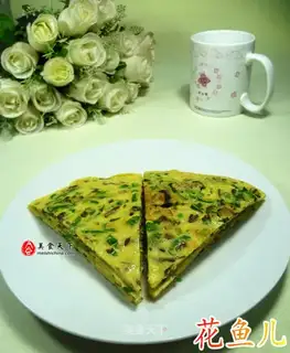 Chestnut mushroom eggcake