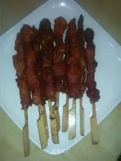 The fried flesh and blood are connected