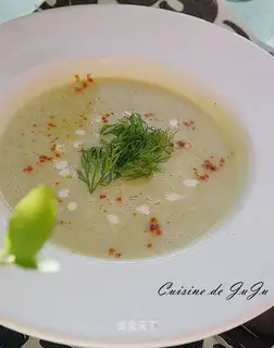 French cream soup