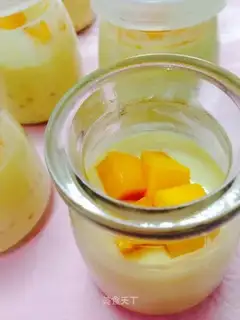Mango pudding