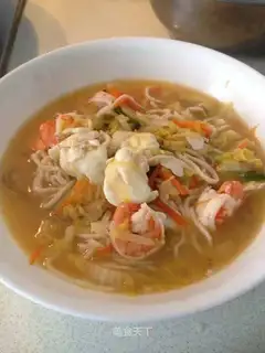 Shrimp ginger soup