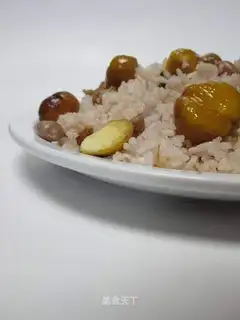 Chestnut fried rice