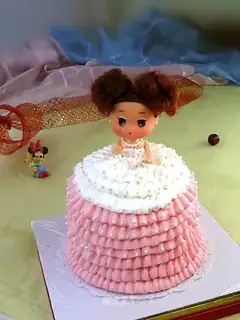 A flower cake