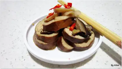 Sphinx chicken tofu dry
