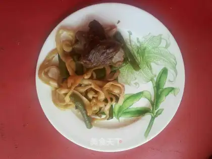 Bone bean noodle
