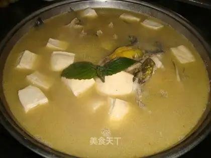 Tofu soup