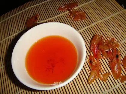 Homemade shrimp oil