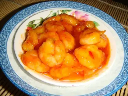Thai sweet shrimp