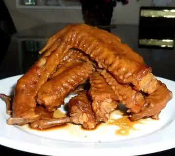 Spicy duck wings