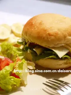 Whole wheat burger