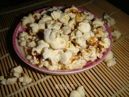Homemade popcorn