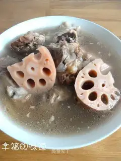 Lotus bone soup